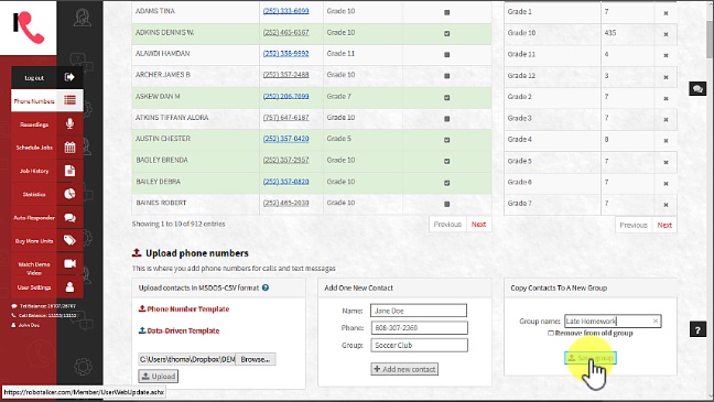 Watch: Comment télécharger et regrouper les numériques de téléphone pour Robocalls (video tutorial)